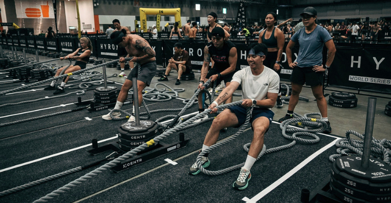 HYROX種目3 Sled Pull 50m 背中 体幹 握力を鍛えるトレーニング