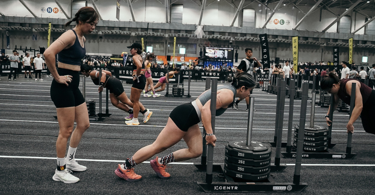 HYROX種目2 Sled Push 50m 下半身の爆発力と全身パワーを鍛えるトレーニング